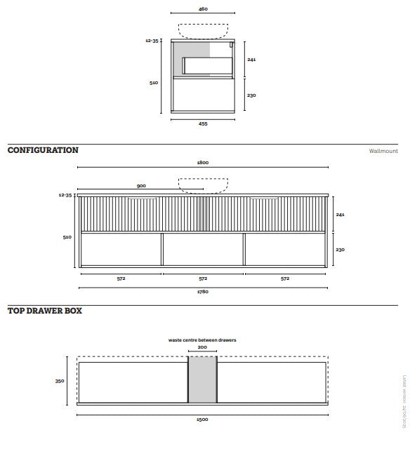 Marquis Merewether Wall Hung Vanity