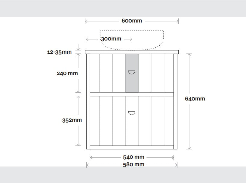 Marquis Anna Wall Hung Vanity Unit