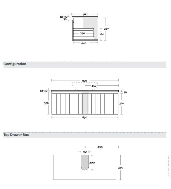 Marquis Valencia Wall Hung Vanity Unit