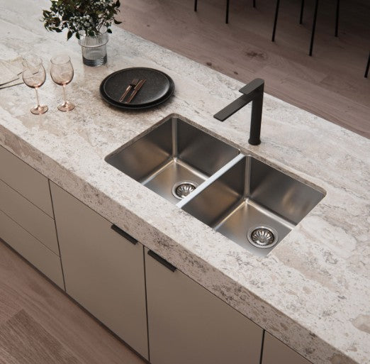 Phoenix Gloss MKII Sink Mixer 220mm – Lead Free Matte Black