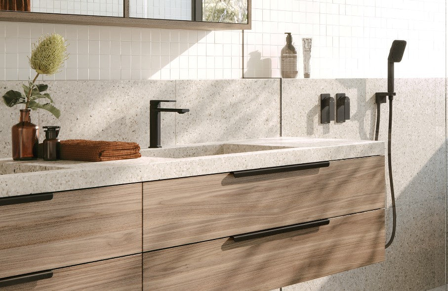 Phoenix Teel Basin Mixer - Lead Free Matte Black