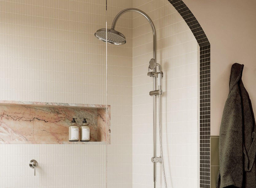 Phoenix Wiltern SwitchMix Shower / Wall Mixer Brushed Nickel (Fit-Off Kit Only) – Lead Free