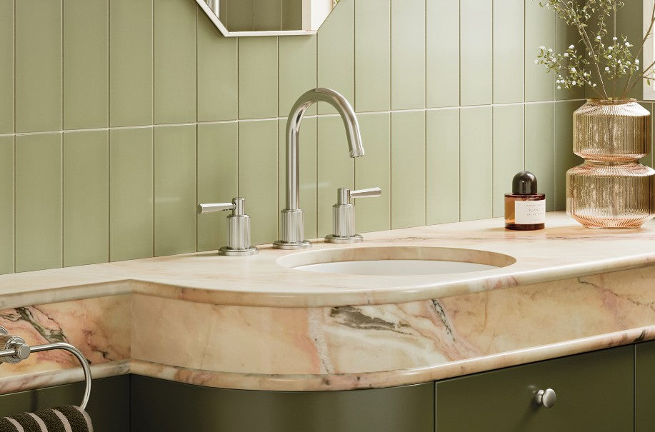 Phoenix Wiltern Basin Set Brushed Nickel - Lead Free