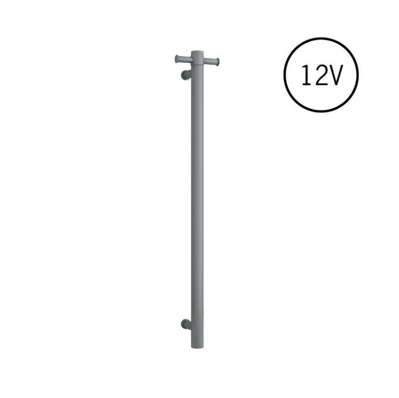 Thermogroup Round Heated Vertical Bar Rail Gun Metal