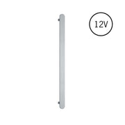 Thermogroup Flat Pill Heated Vertical Bar Rail 12V Brushed Stainless