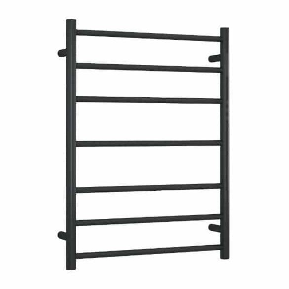 Thermogroup Round Heated Ladder Rail 12V Matte Black