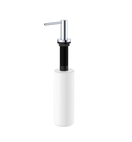 Fienza Kaya Bench Mounted Soap Dispenser, Chrome