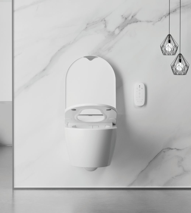 Lafeme Sesto Wall Hung Intelligent Toilet