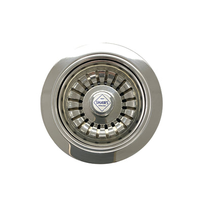 Shaws 90mm Basket Strainer – Chrome