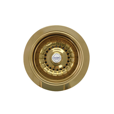 Shaws 90mm Basket Strainer – Gold