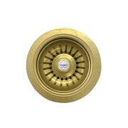 Shaws 90mm Basket Strainer – Raw Brass