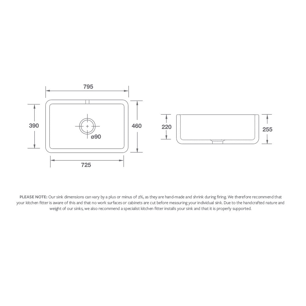 Shaws Butler 800 Sink