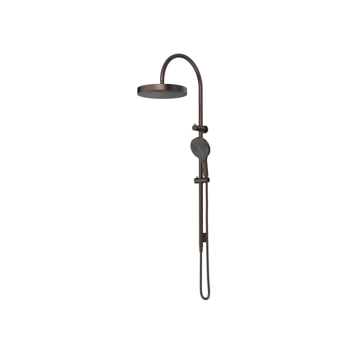 Bella Vista Lankaza Dual Shower Rail - Dusk Bronze