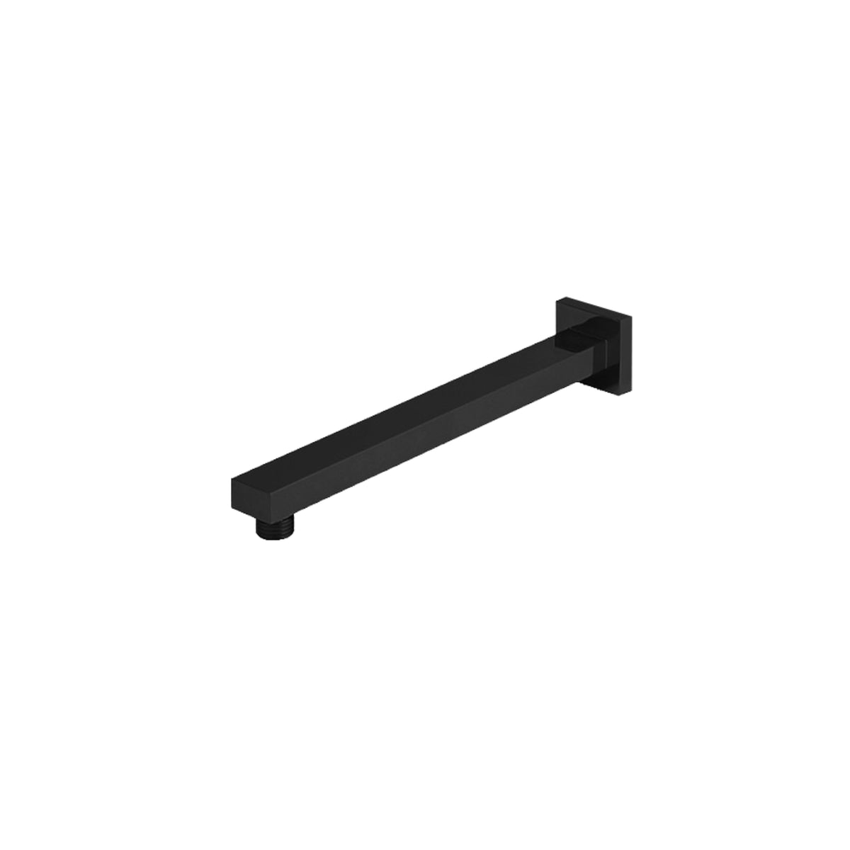Bella Vista Cresta Wall Shower Arm - Black