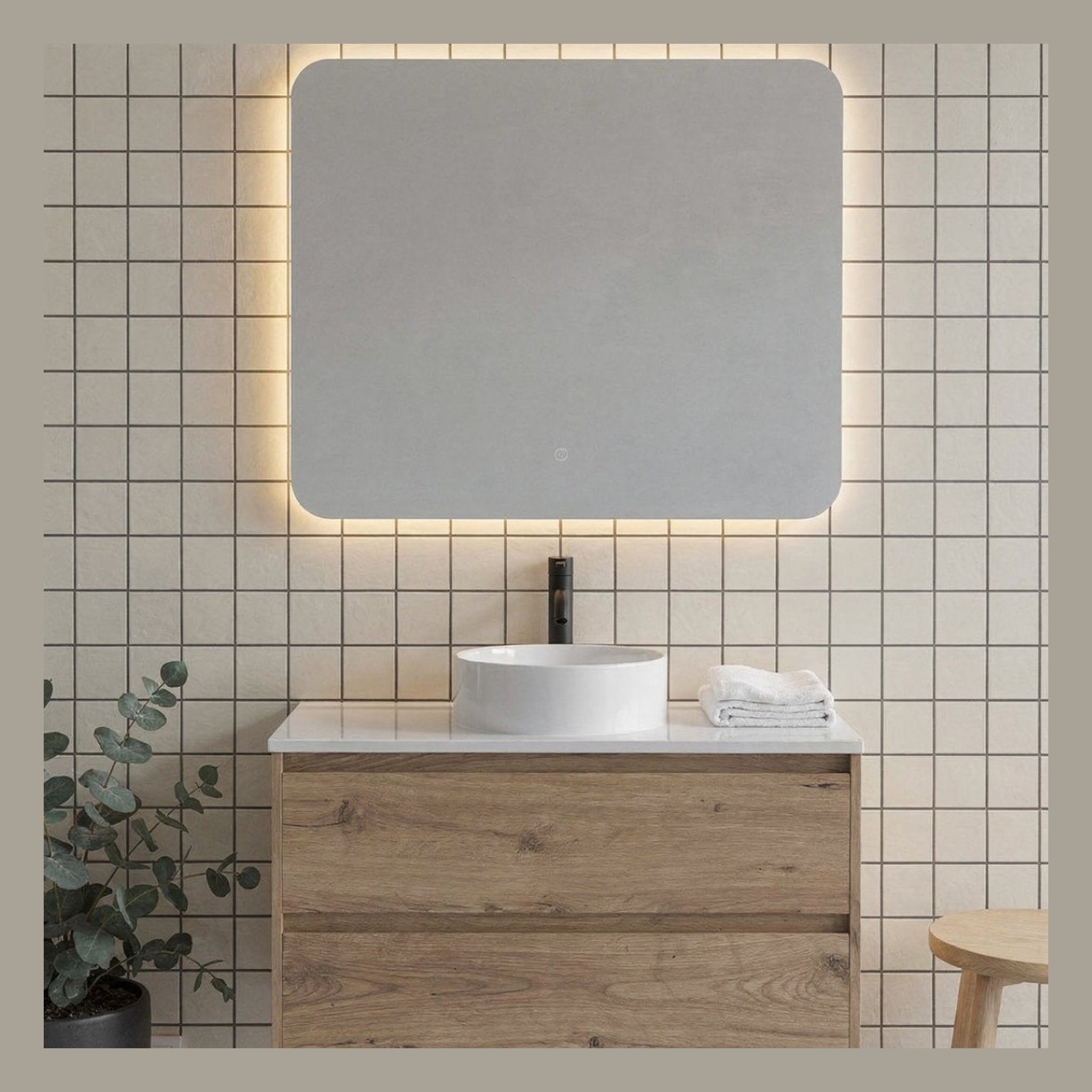 Mimi Oak Vanity 900mm