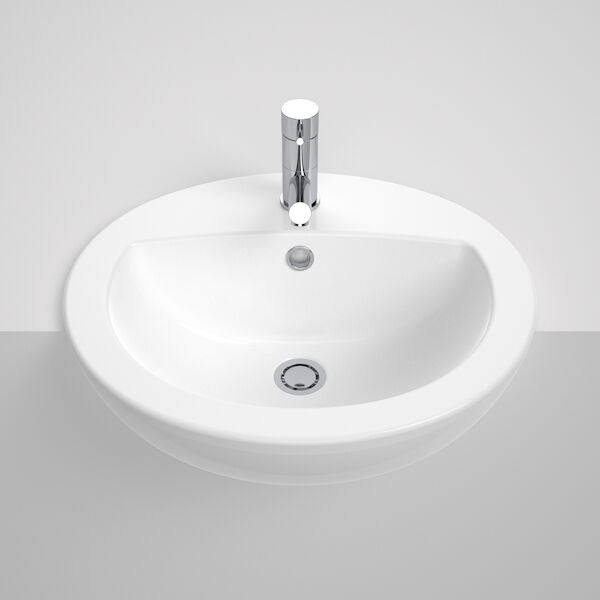 Venecia Semi-Recessed Vanity Basin - 3TH