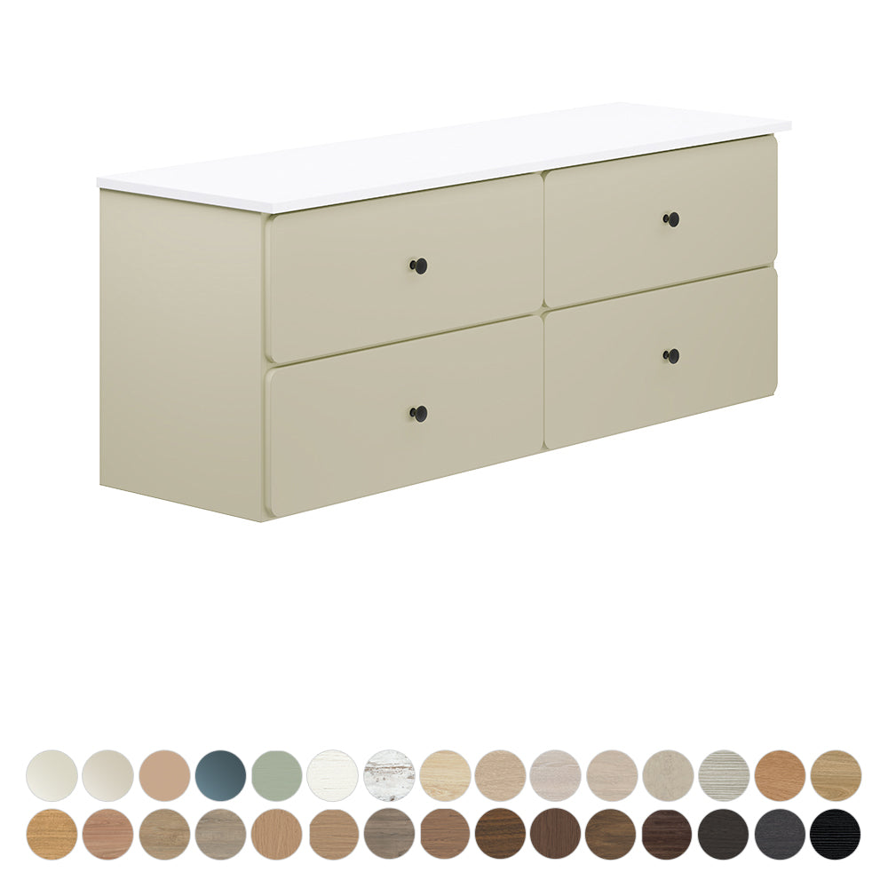Fienza Tansy Wall Hung Vanity