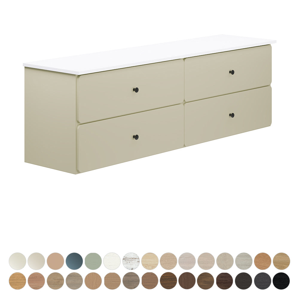 Fienza Tansy Wall Hung Vanity