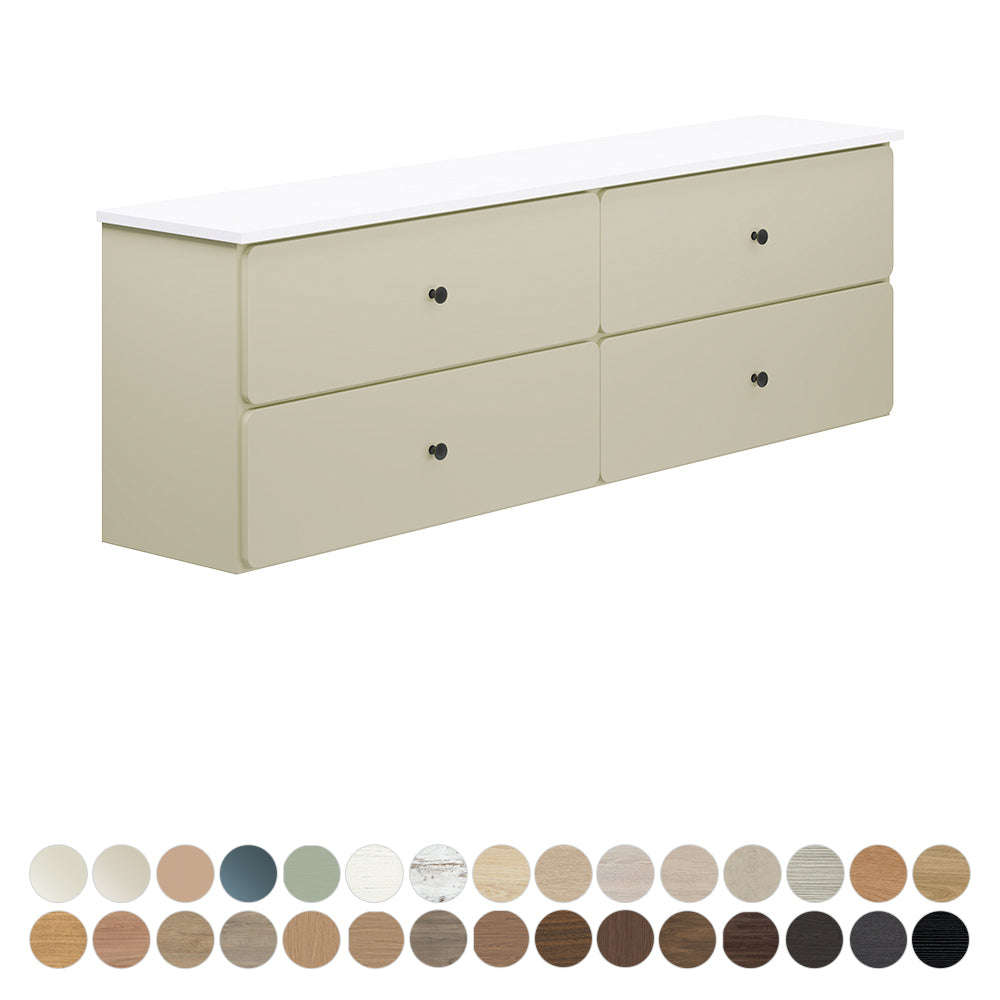 Fienza Tansy Ensuite Wall Hung Vanity