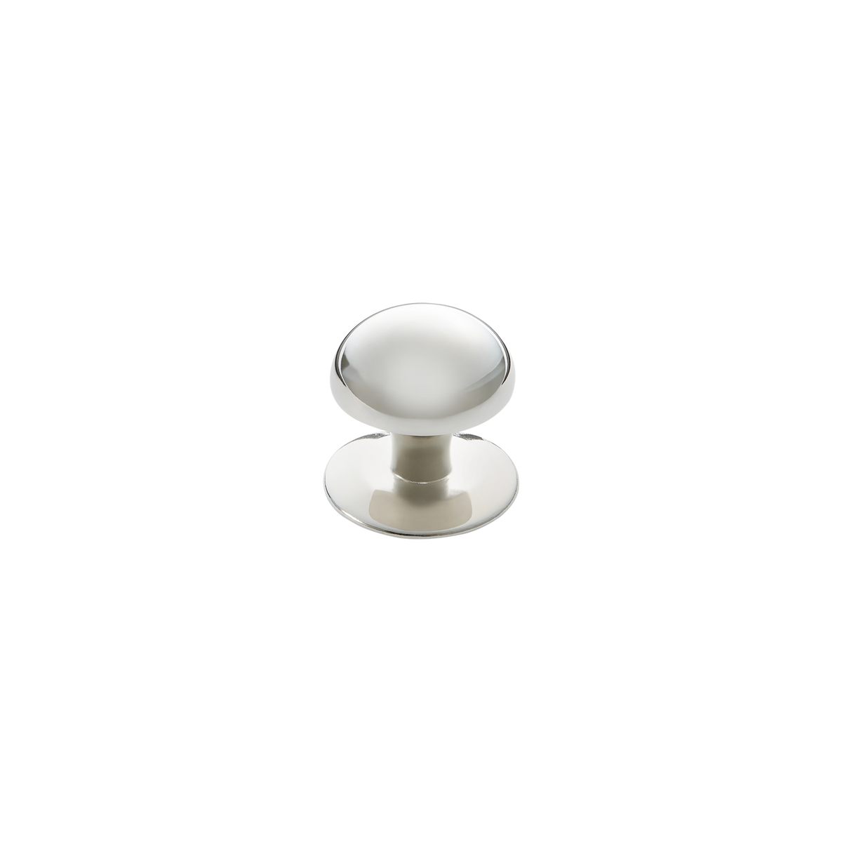 Momo Trafalgar Round Knob 37mm in Polished Nickel