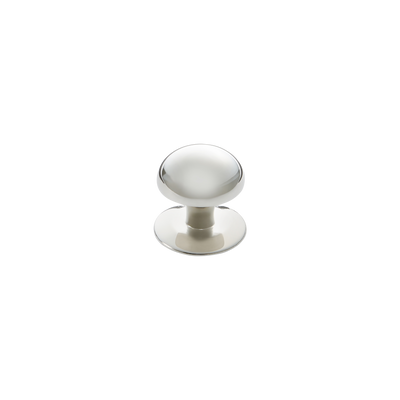 Momo Trafalgar Round Knob 37mm in Polished Nickel