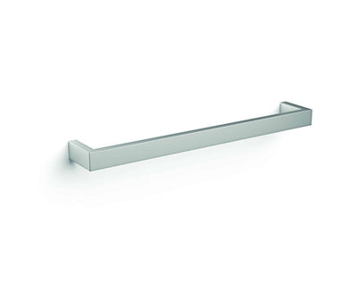 Thermogroup Thermorail 12V Square Single Bar Heated Towel Rail Polished Stainless Steel