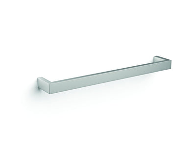 Thermogroup Thermorail 12V Square Single Bar Heated Towel Rail Polished Stainless Steel