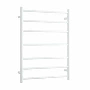 Thermogroup Thermorail 240V Round Ladder Heated Towel Rail Satin White