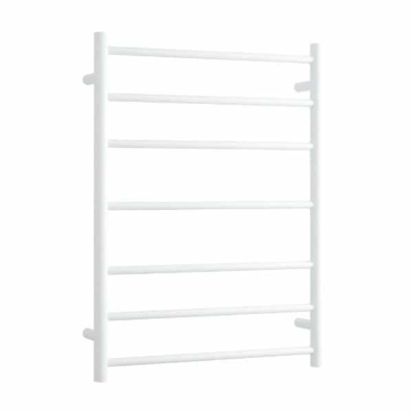 Thermogroup Thermorail 240V Round Ladder Heated Towel Rail Satin White