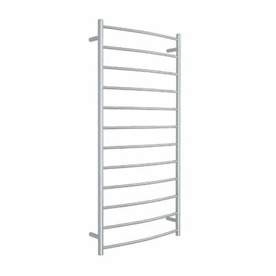 Thermogroup Thermorail 240V Curved Round Ladder Heated Towel Rail Polished Stainless Steel
