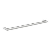 Thermogroup Thermorail 12V Round Single Bar Heated Towel Rail Polished Stainless Steel
