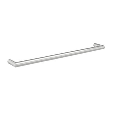 Thermogroup Thermorail 12V Round Single Bar Heated Towel Rail Polished Stainless Steel