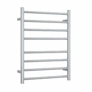 Thermogroup Thermorail 240V Straight Round Ladder Heated Towel Rail Polished Stainless Steel
