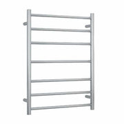Thermogroup Thermorail 240V Straight Round Ladder Heated Towel Rail Brushed Stainless Steel