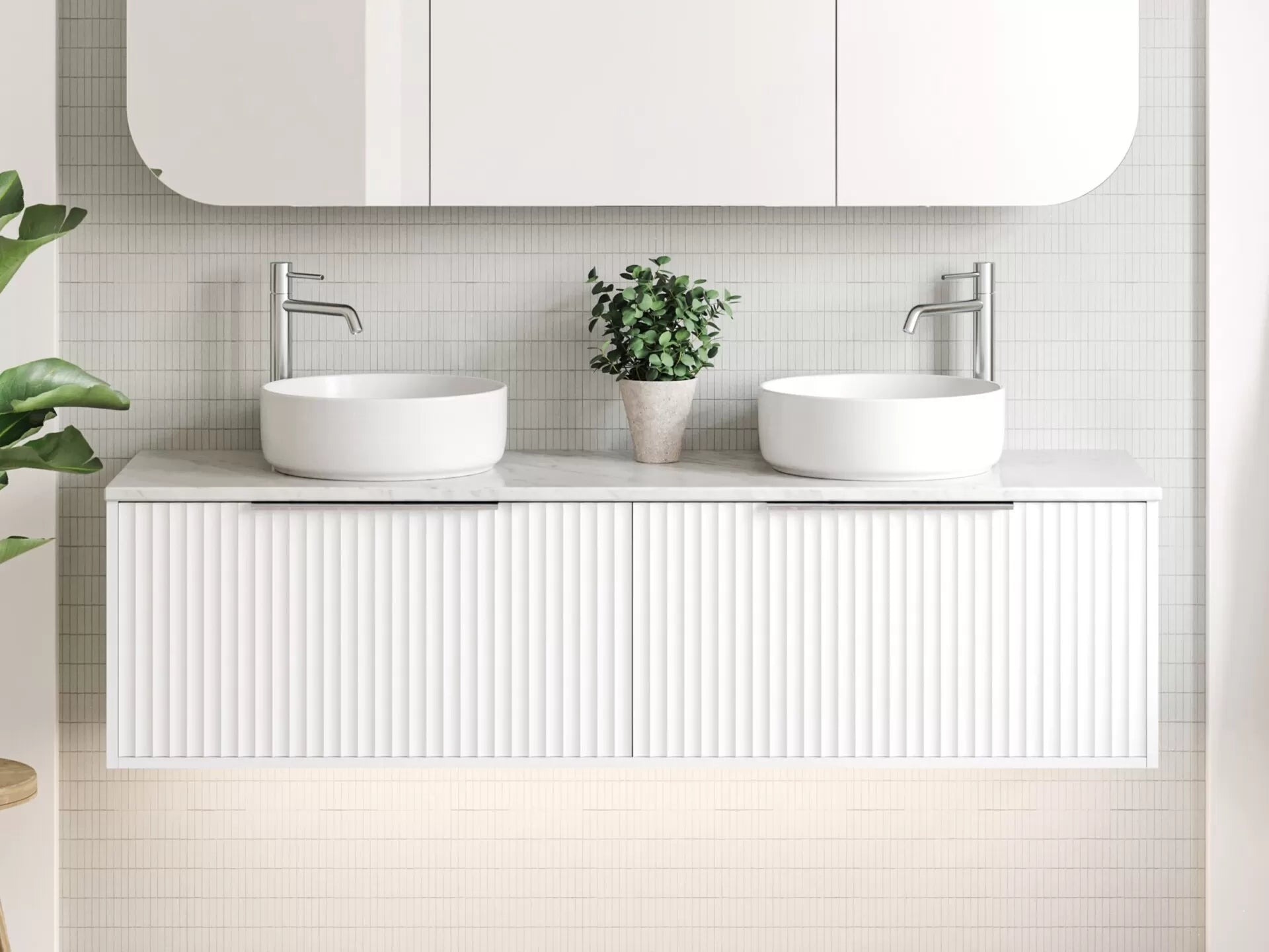 Timberline Elwood Wall Hung Vanity Above Counter Basin