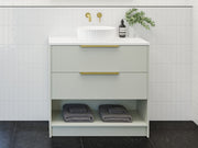 Timberline Kansas Floor Mount Vanity Above Counter Basin