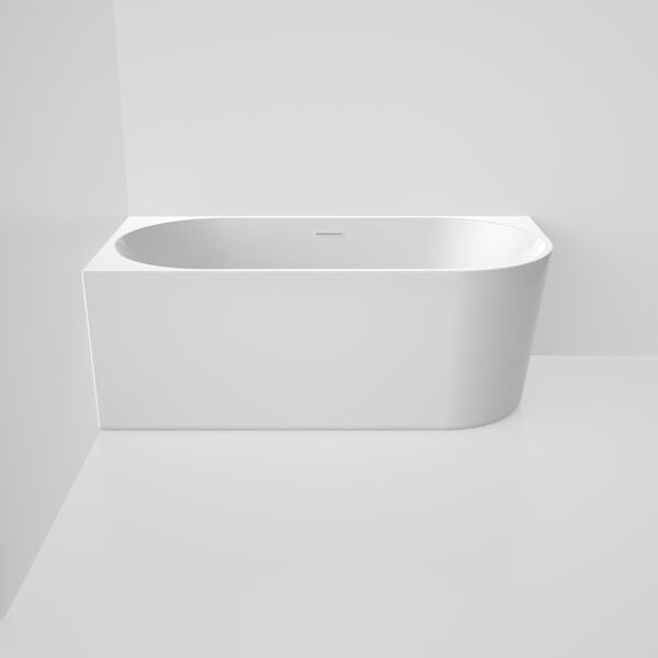 Caroma Urbane® II Back to Corner Bath Left Hand Side 1500 (Overflow)