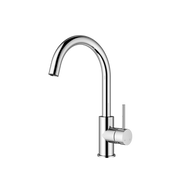 Mimi Single Lever Gooseneck Kitchen Mixer Chrome