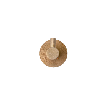 Bella Vista Mica Robe Hook Living Brass