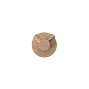 Bella Vista Mica Double Robe Hook Living Brass