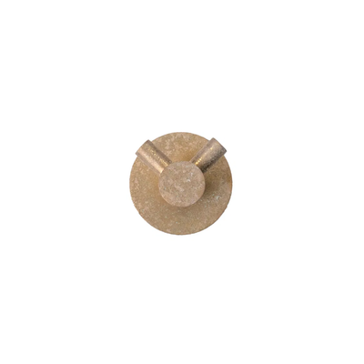 Bella Vista Mica Double Robe Hook Living Brass
