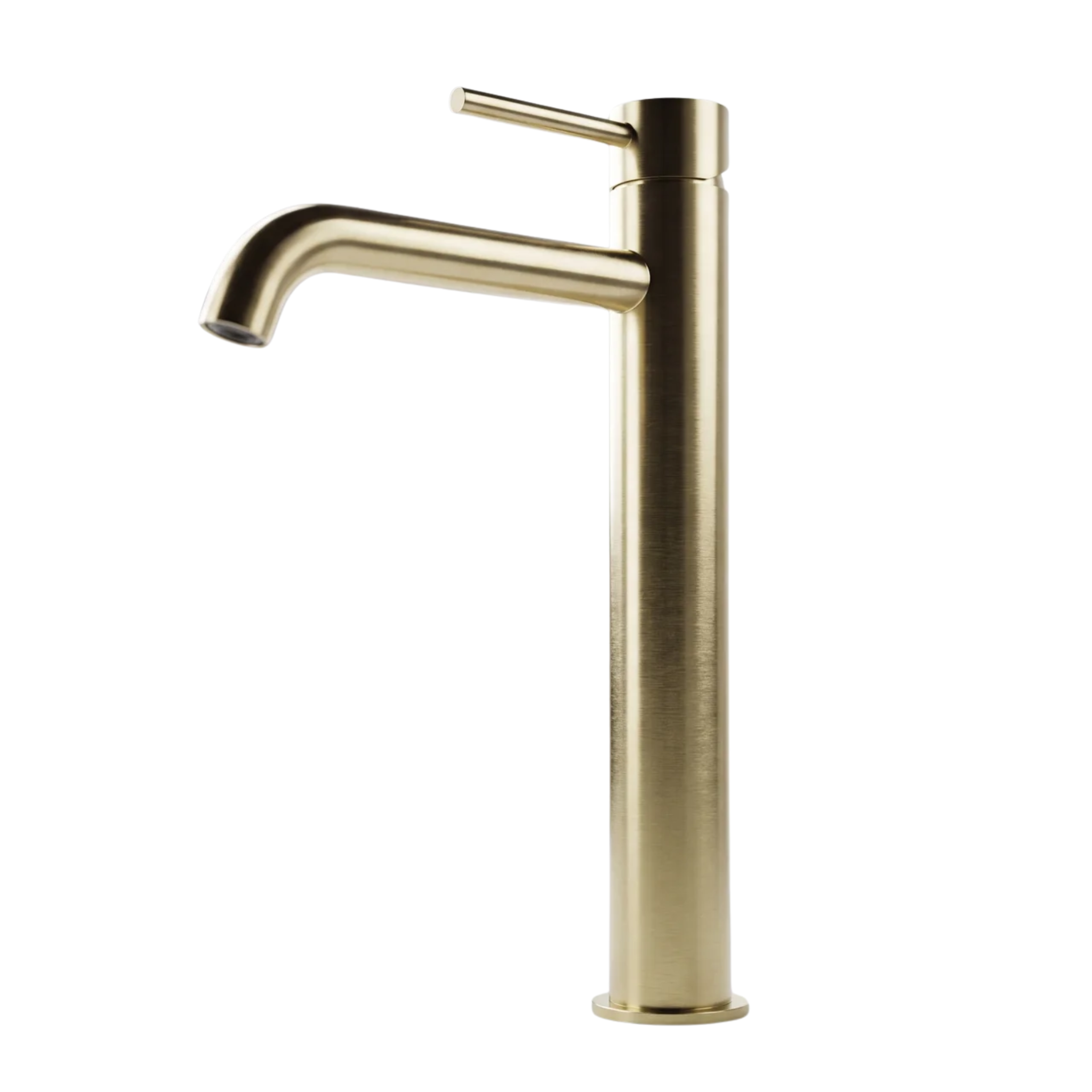 Mimi Cove Tall Basin Mixer Brushed Brass