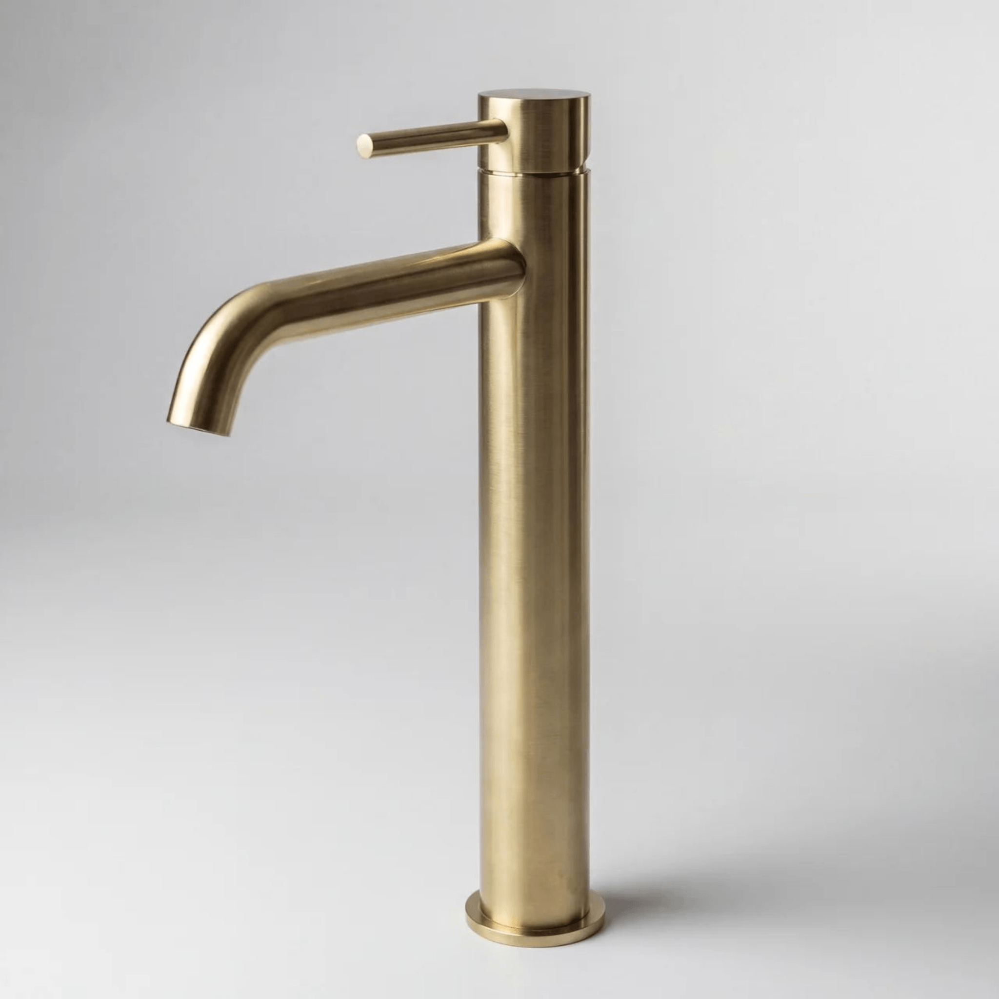 Mimi Cove Tall Basin Mixer Brushed Brass