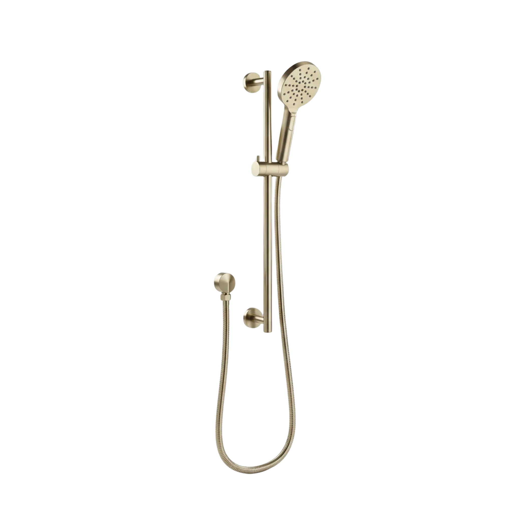 Mimi Cove Rail Shower Set Brushed Brass