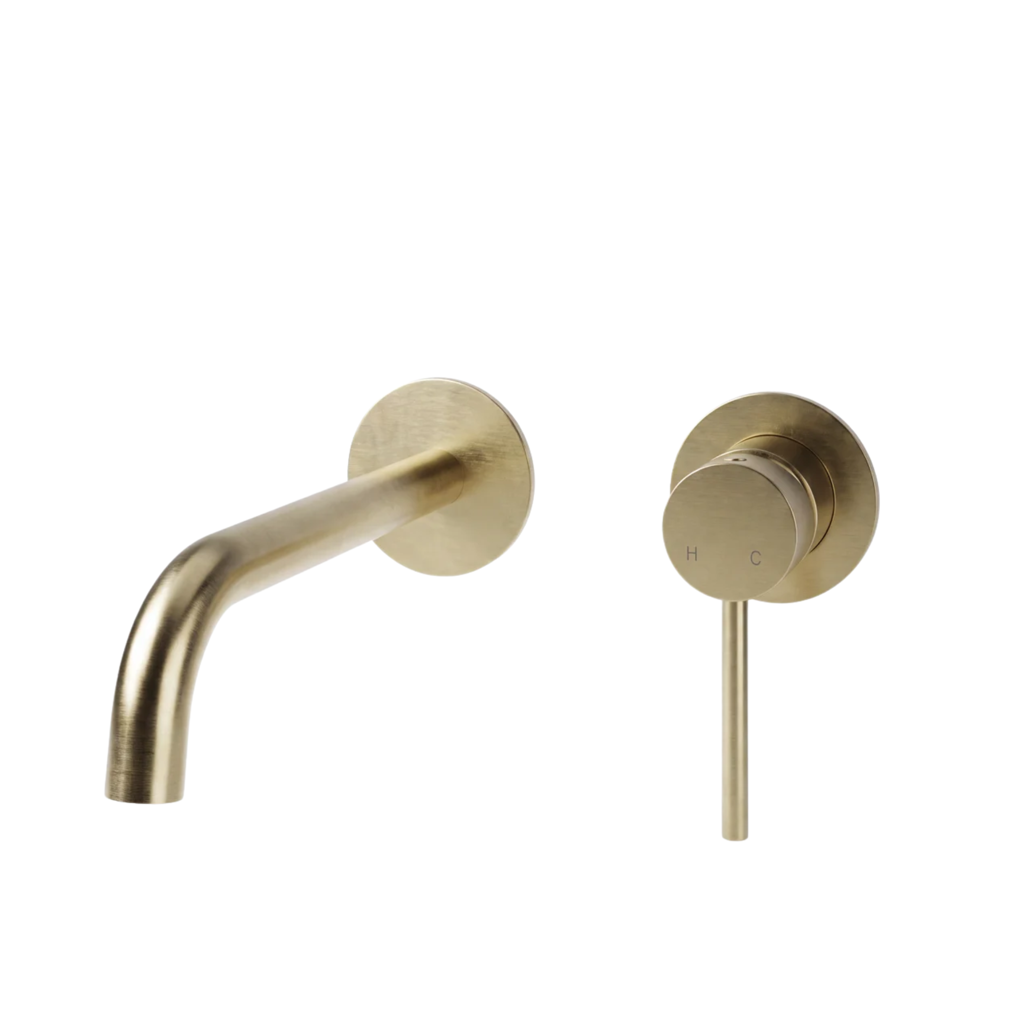 Mimi Cove Wall Mixer Set Brushed Brass