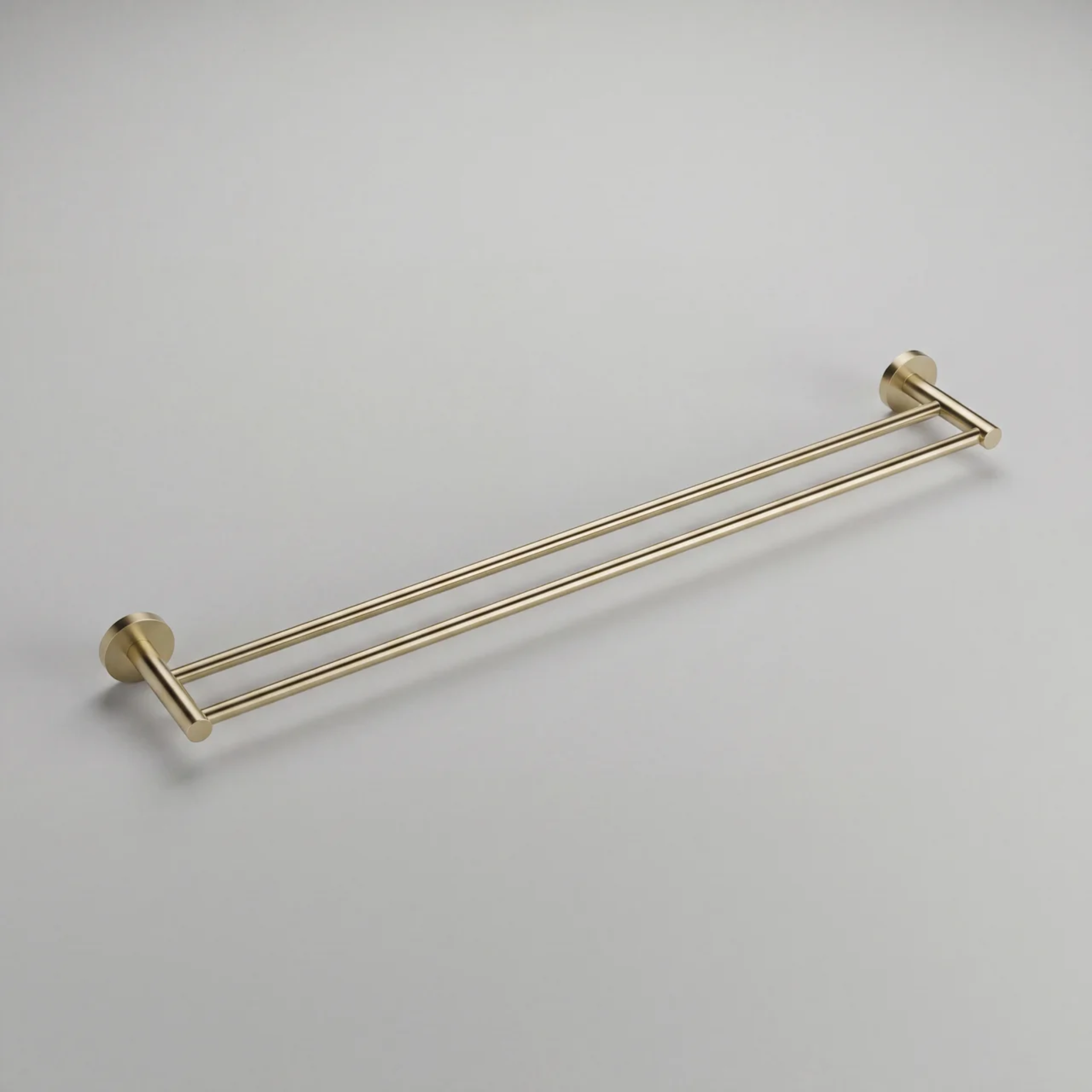 Mimi Cove  Double Towel Rail 600mm Brushed Brass