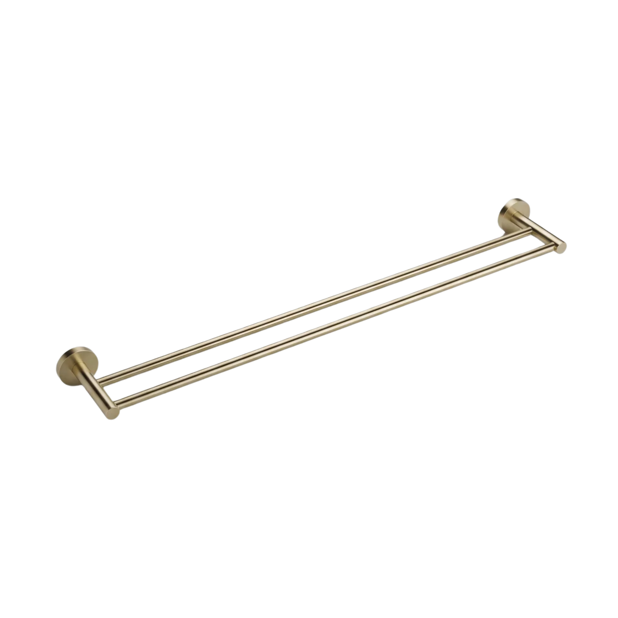 Mimi Cove  Double Towel Rail 600mm Brushed Brass