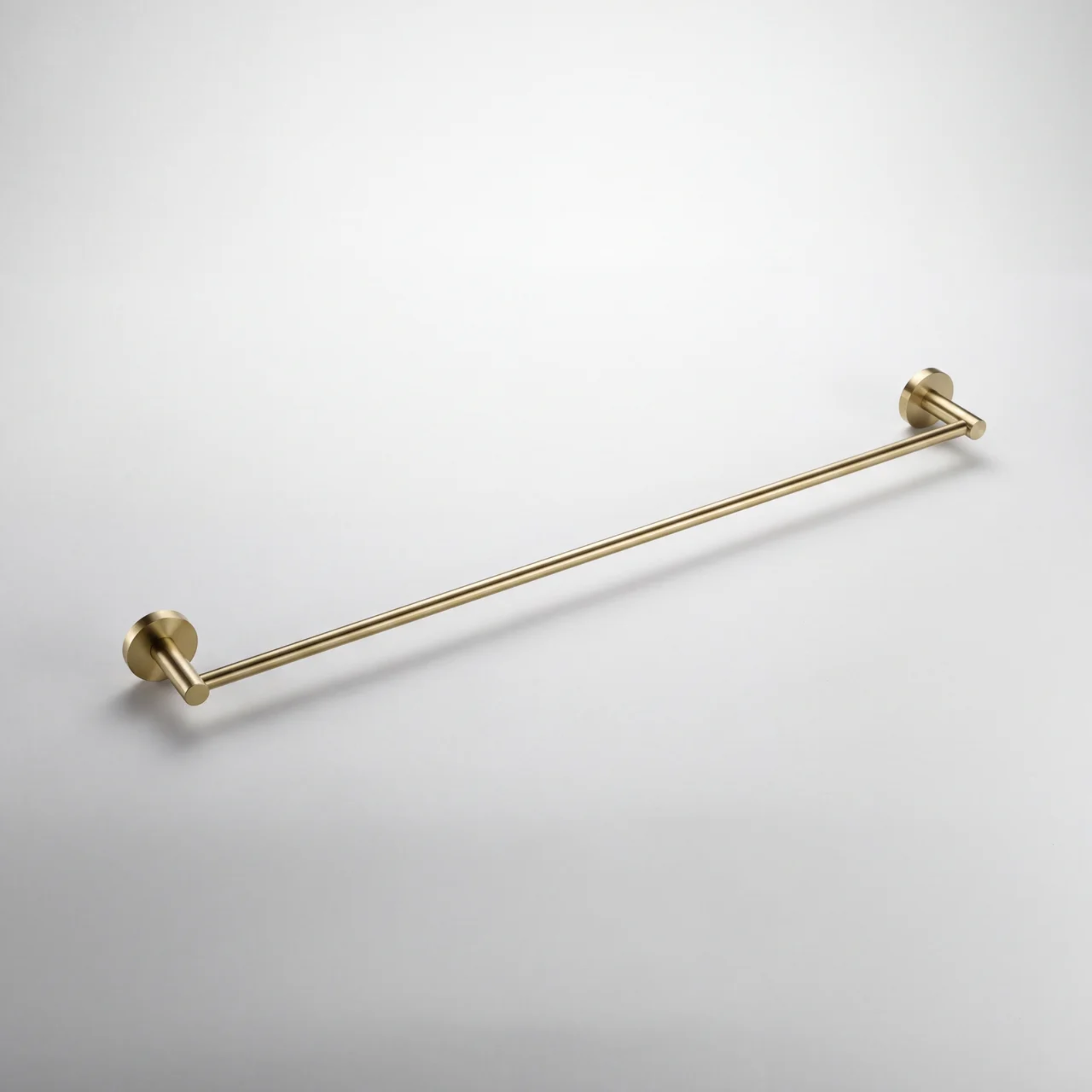 Mimi Cove Single Towel Rail 600mm Brushed Brass