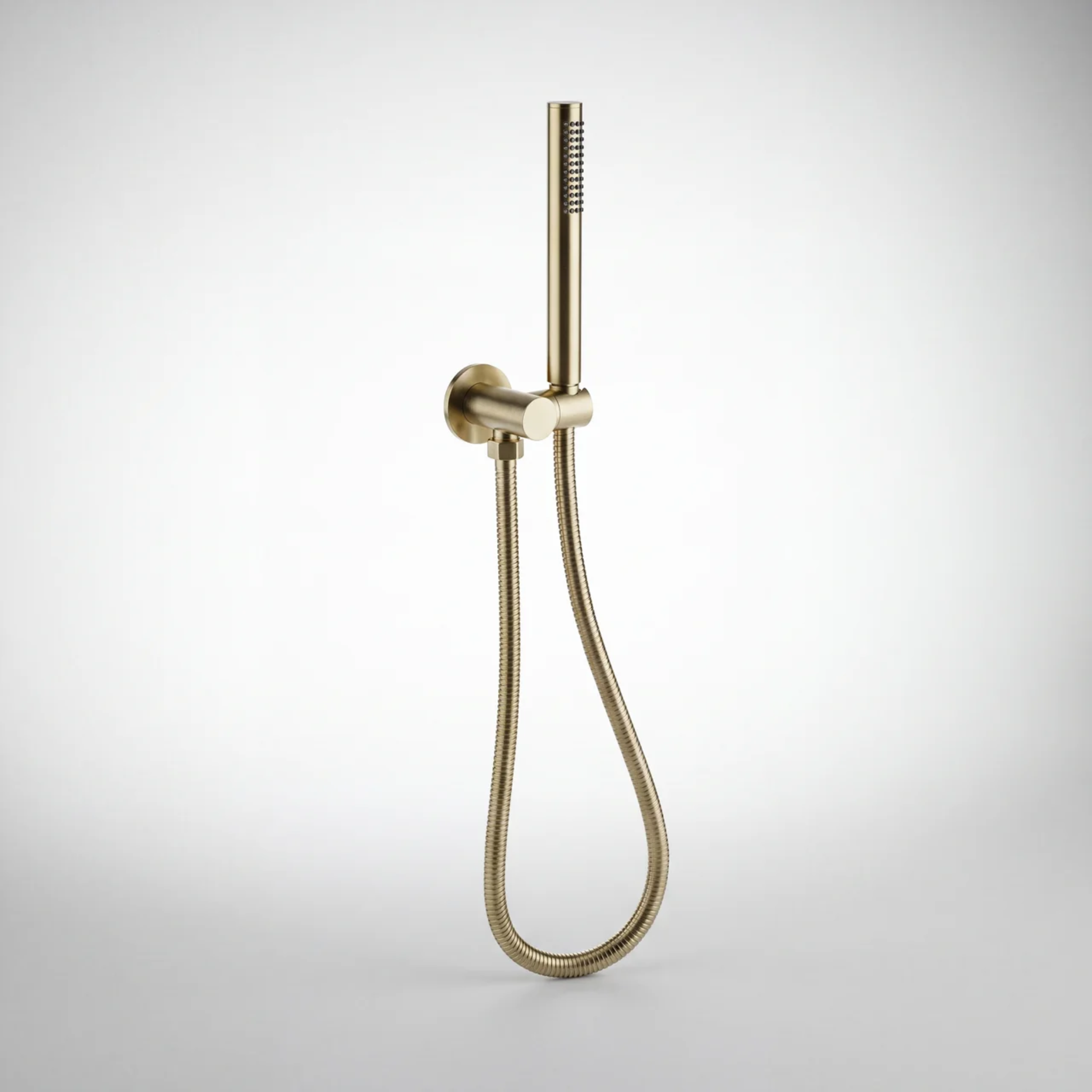 Mimi Cove Hand Shower On Swivel Bracket Brushed Brass