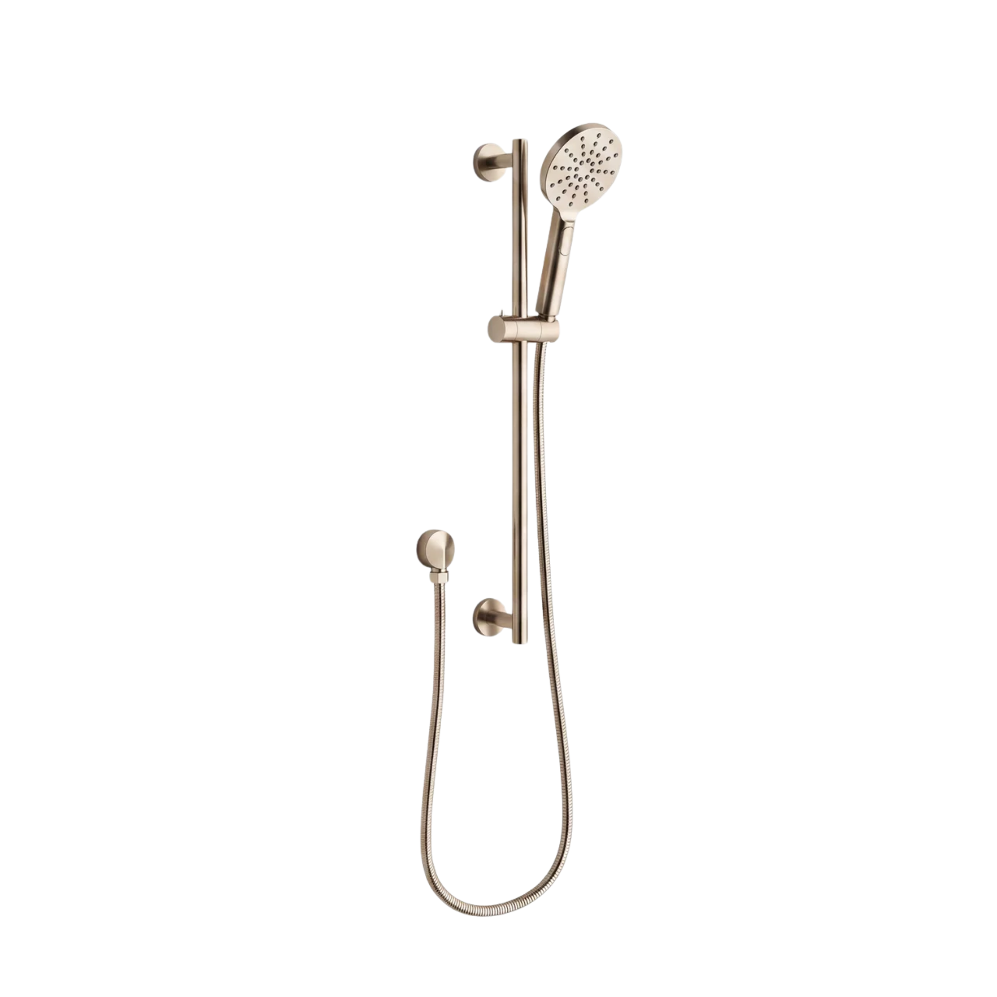 Mimi Cove Rail Shower Set Warm Brushed Nickel